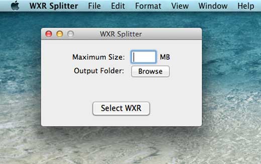 Mac WXR Splitter 