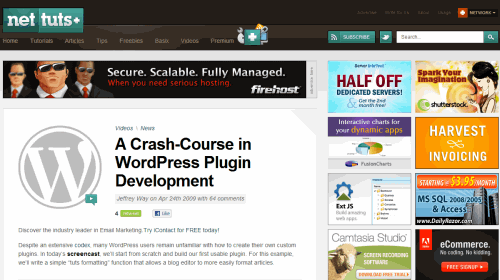 Um Crash-Course no WordPress Plugin Development 