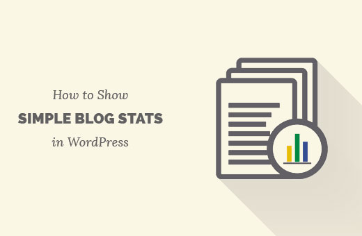 Adicione estatísticas de blog simples no WordPress 