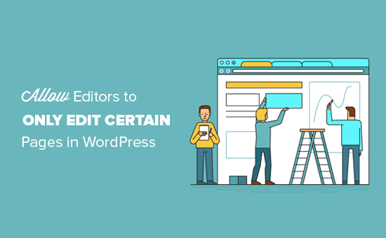 Permitir que o editor edite apenas algumas páginas no WordPress 