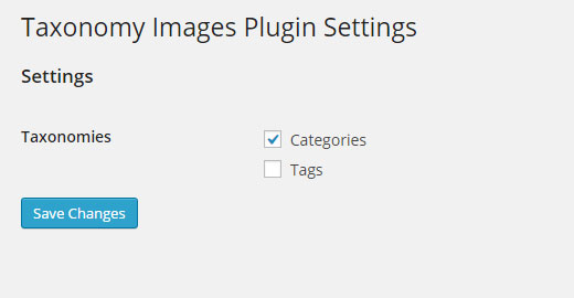 Ativando imagens para categorias no WordPress 