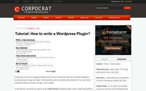 Como escrever um plugin do WordPress 