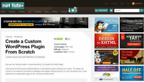 Crie um Custom WordPress Plugin do Scratch 