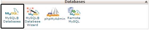 Bases de dados MySQL no cPanel 