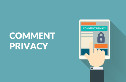 Comente a privacidade em WordPress 