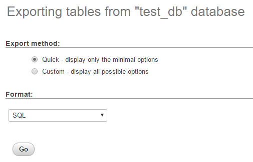 exportando seu banco de dados wordpress usando phpmyadmin 